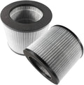Activated 3329, 3-in-1 2780P Personal Compatible Filter 2801 HQRP Air Carbon with Replacement Purifier Filter Bissell 2780A MyAir HEPA 2-Pack 2780B 27809