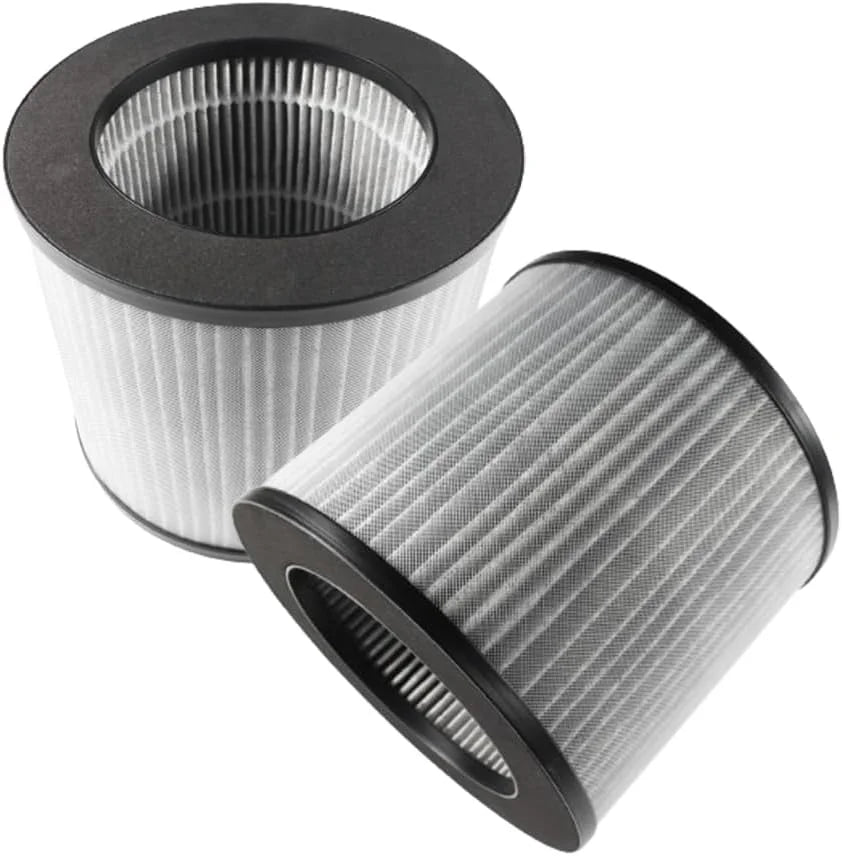 Activated 3329, 3-in-1 2780P Personal Compatible Filter 2801 HQRP Air Carbon with Replacement Purifier Filter Bissell 2780A MyAir HEPA 2-Pack 2780B 27809