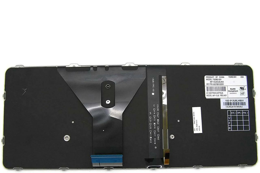 '- A Backlit Keyboard Silver 1020 New HP Folio EliteBook G1 Grade Pre-Owned Like 804214-001 Laptop