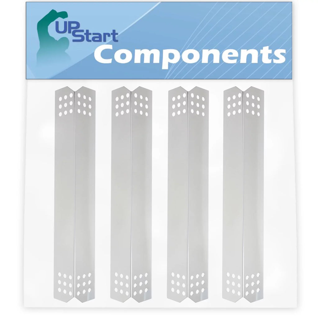 Steel Tent BBQ 4-Pack Shield 1/8" 720-0336B Parts Bar, Replacement for Grill - Cover Heat Stainless Vaporizer Guard, Nex Tamer, Burner Deflector, Flavorizer Plate Flame Barbeque Bar, 16 Compatible