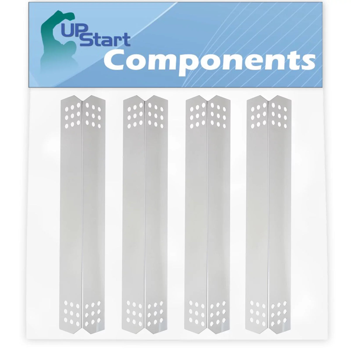Steel Tent BBQ 4-Pack Shield 1/8" 720-0336B Parts Bar, Replacement for Grill - Cover Heat Stainless Vaporizer Guard, Nex Tamer, Burner Deflector, Flavorizer Plate Flame Barbeque Bar, 16 Compatible