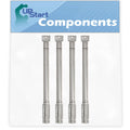 Burner for 4-Pack 720-0536 BBQ Stainless Charmglow - Tube Replacement Steel Old Pipe Burners Gas Grill Barbeque Parts Compatible -