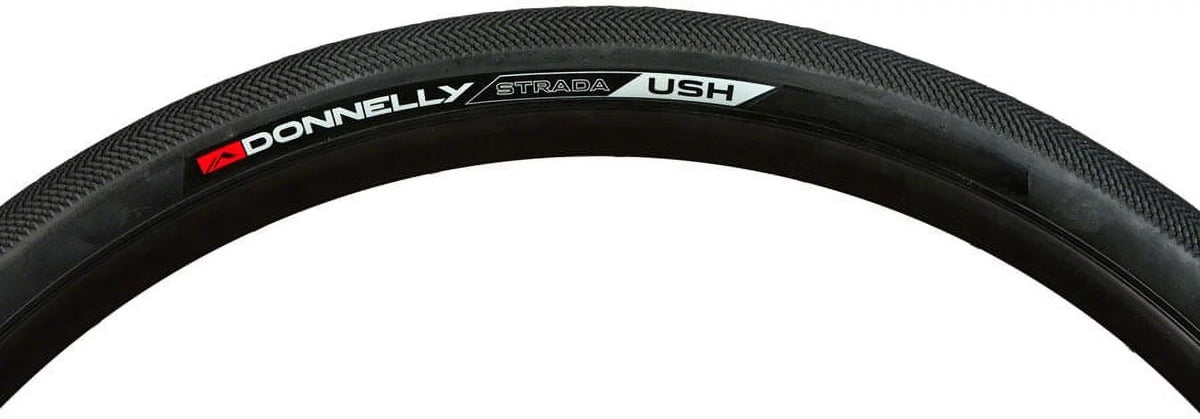 Strada Black, Sports 60TPI 700 Tubeless, Donnelly Folding, Tire x 32 USH