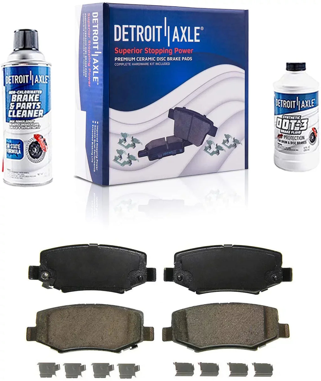 2011 Rotors Brake 2013 2014 Slotted 2015 2009 Axle Brake Replacement Jeep Pads for Ceramic Wrangler Front Detroit 11.89'' Drilled 2008 Kit 2012 2007-2017 : & Front Rotor Rear 2010 2016 - Brakes