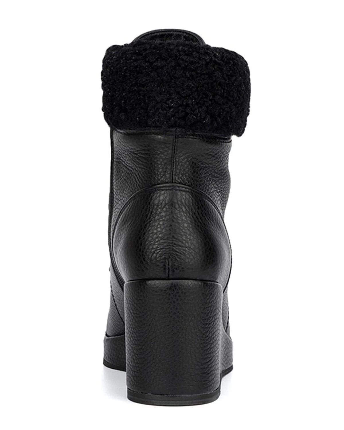 10.5 & Shearling Boot, Weatherproof Leather Aquatalia Inna