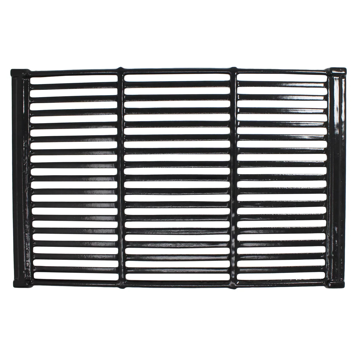 19" Barbeque BBQ Grill Compatible - Iron Cooking Enameled Parts Charmglow 810-8532-S Grid Cast Grates 2-Pack for Replacement Porcelain