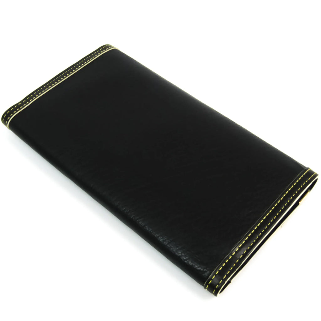 (Good) International Suhali Wallet Leather Tresor Women's Pre-Owned Porte Suhali Long M91836 (bi-fold) Noir