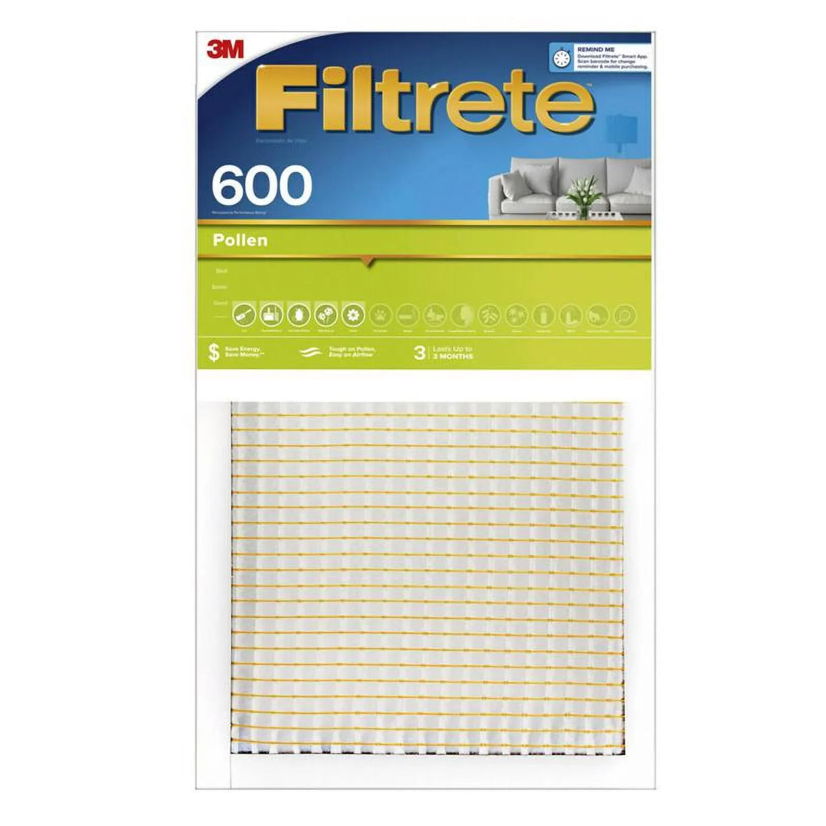 12 W pk Filtrete D Filter X in. H 24 X Air in. 3M 7 1 in. 1 MERV Pleated