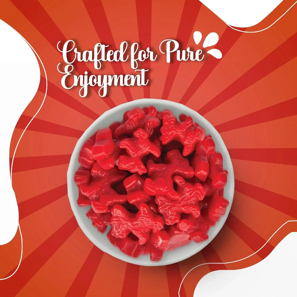 Pound Licorice - Candy - - 1 - Dogs Licorice Red Candy - Australian Bulk Candy Liquorice Strawberry Scottie Red Licorice Licorice