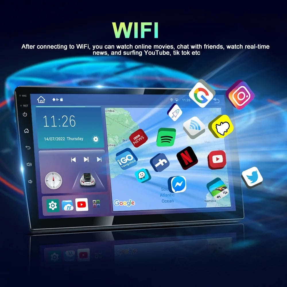 4G+64G Chevrolet GPS BT Radio Sonic Carplay For Aveo WIFI 2011-2015 Android Car