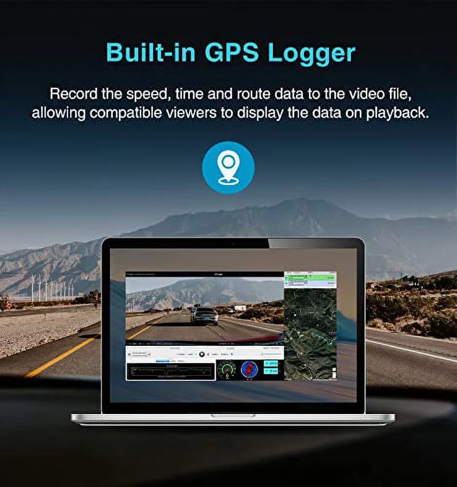 3840x2160P Ultra Camera VIOFO Sensor Parking Motion Recording 4K Cam Wi-Fi, Dash 4K Buffered Dash Mode, Pro 8MP WDR, Detection, HD G-Sensor, GPS A129 Loop