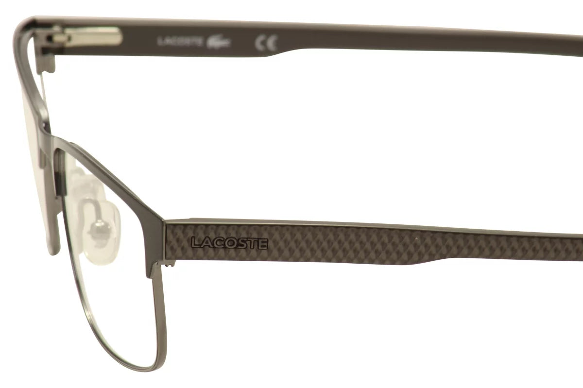 L/2217 Eyeglasses Men's L2217 54mm Optical Full Frame 033 Gunmetal Lacoste Rim