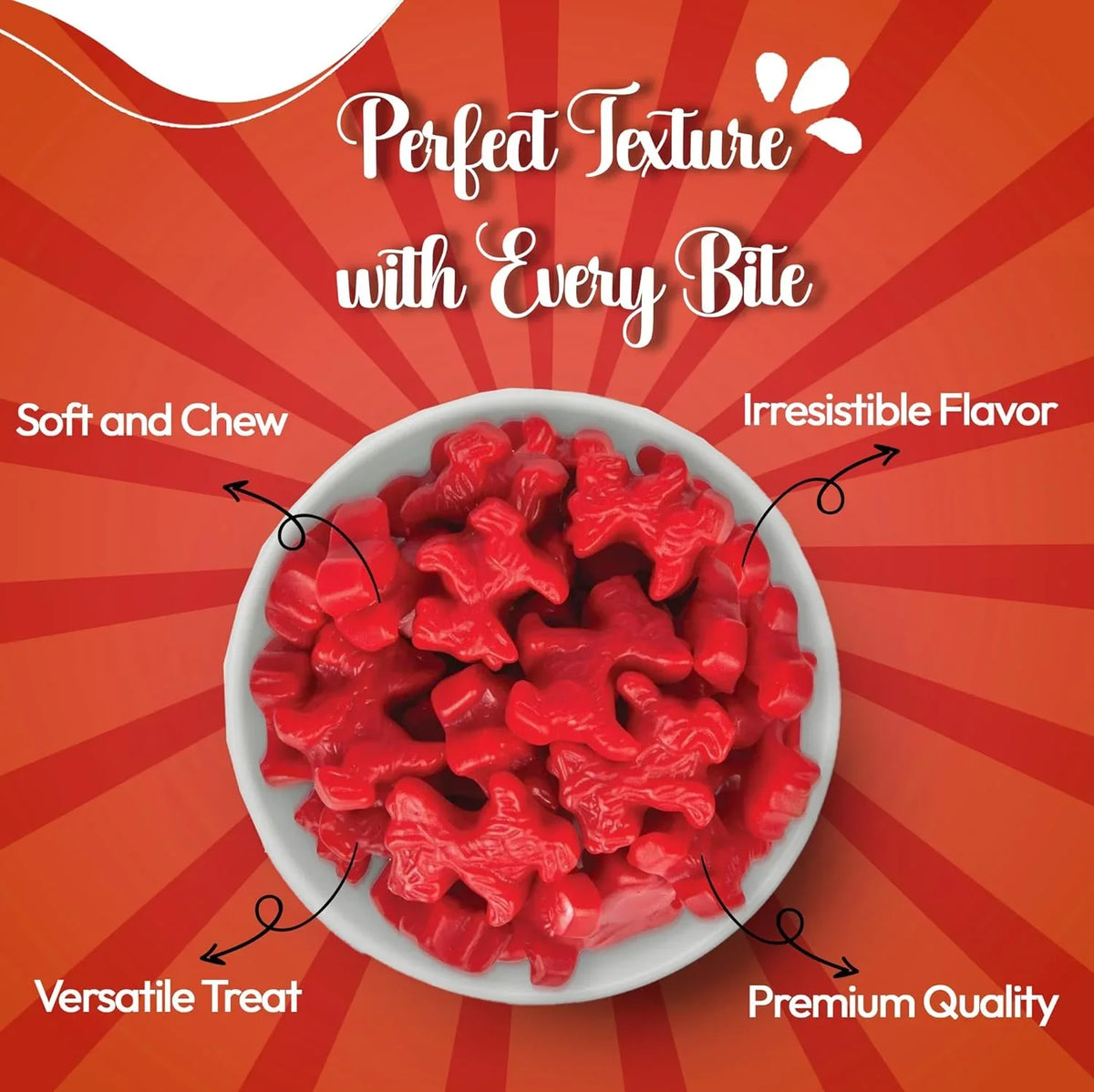 Pound Licorice - Candy - - 1 - Dogs Licorice Red Candy - Australian Bulk Candy Liquorice Strawberry Scottie Red Licorice Licorice