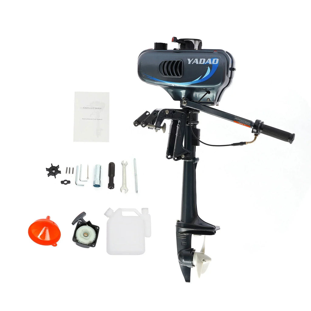 2-Stroke liquid System HP Fishing Boat Motor Boat with Outboard Cooling Engine 3.5 Engine