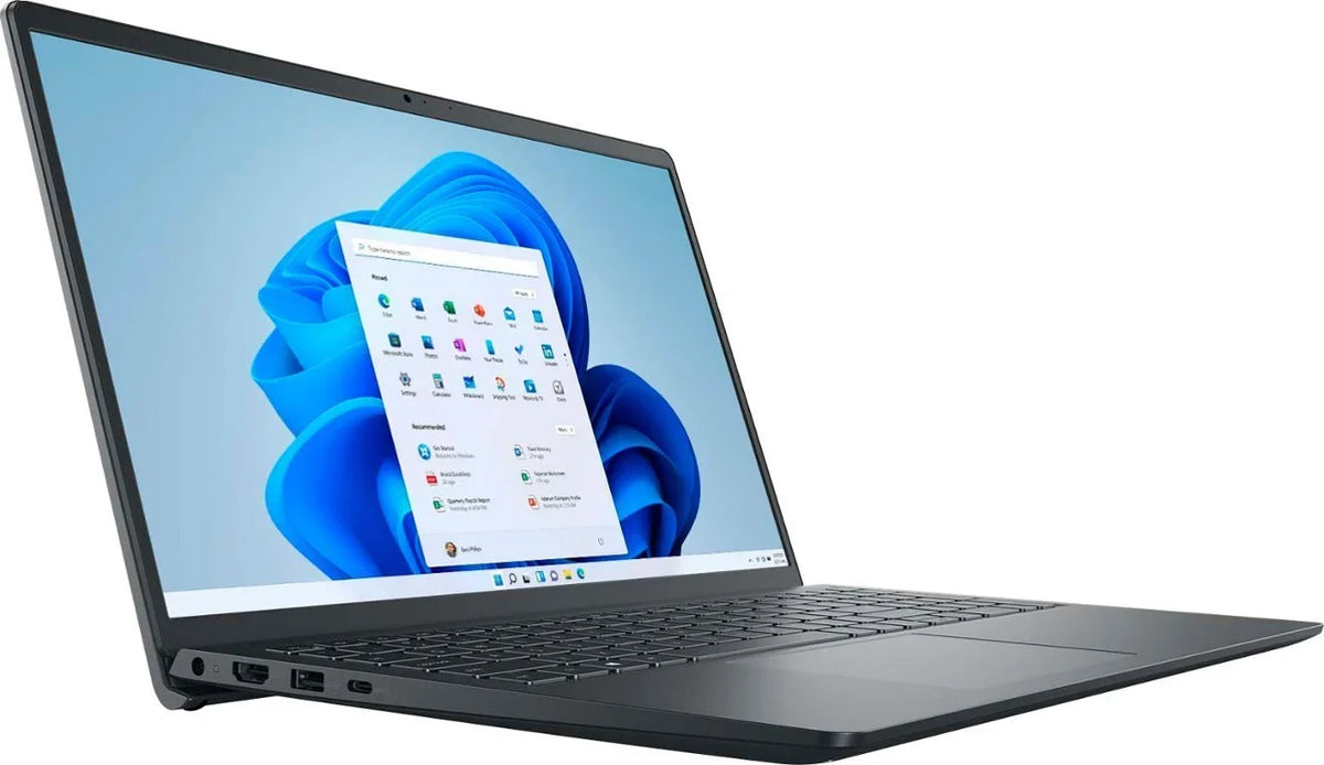 Carbon Black 512GB AMD Ryzen - Memory - Inspiron Touch 8GB 15 - AMD - Radeon SSD - - Laptop 5 3535