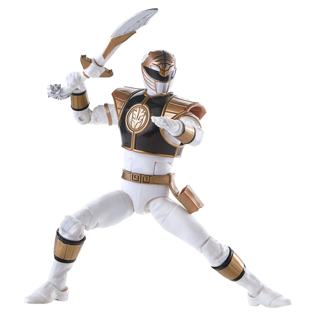 6-inch Lightning Power Mighty Ranger Morphin White Figure Collection Rangers