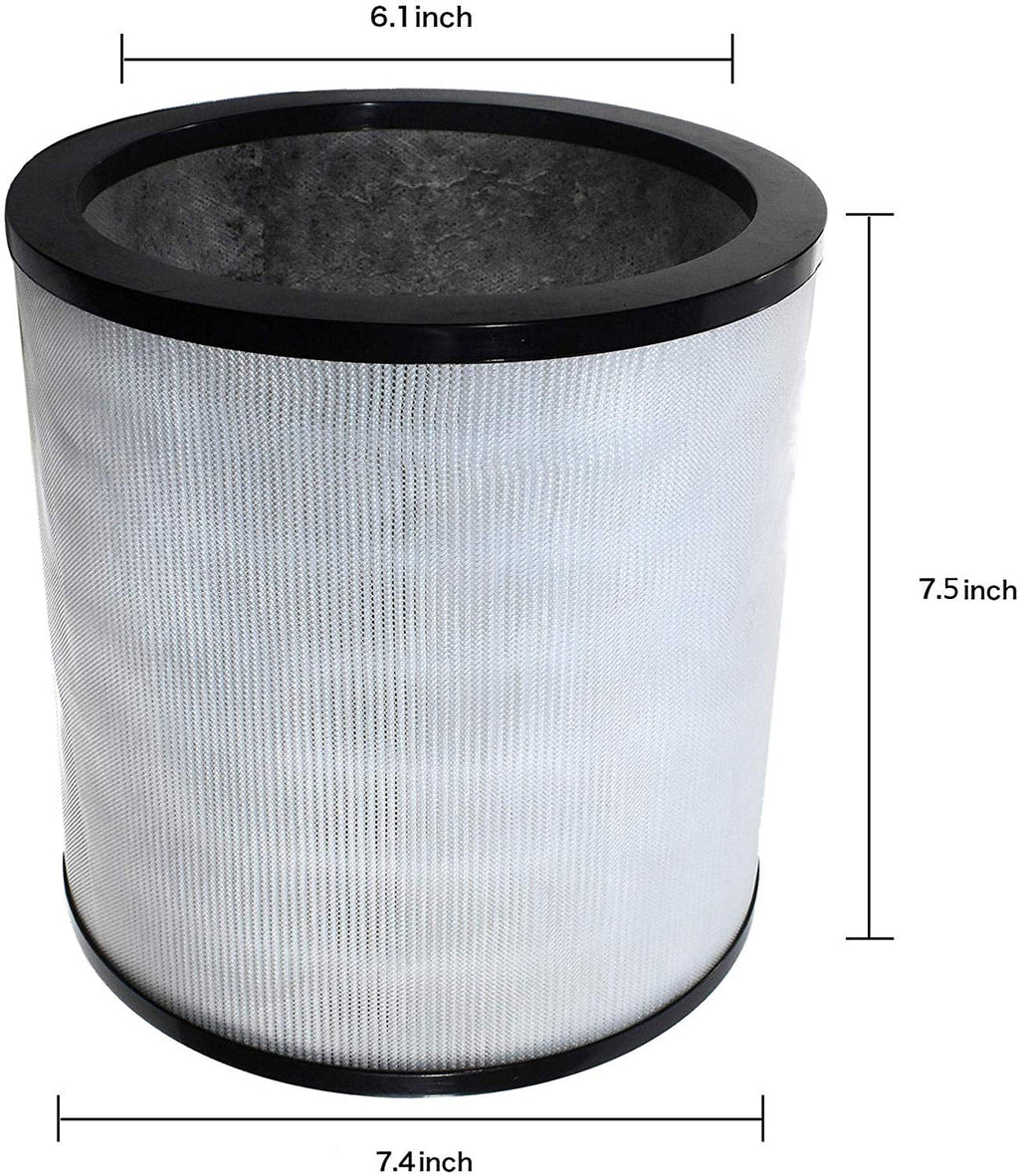 BP01 Pure TP02 compatible with TP03 Cool Cool 2nd Link Air Pure EVO Generation Dyson Tower, works Personal Filter Purifiers, HQRP Filter Fan Me 968126-03 2-Pack AM11 TP01 with