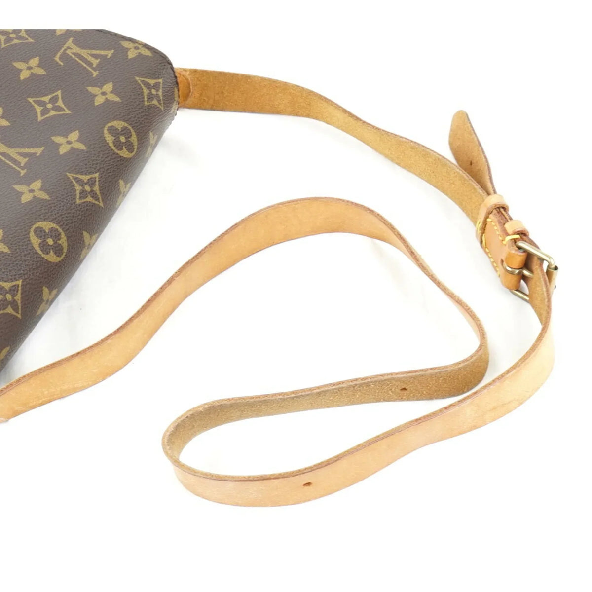 Shoulder Women's Pre-Owned Cartesier MM Canvas (Fair) Monogram Bag M51253