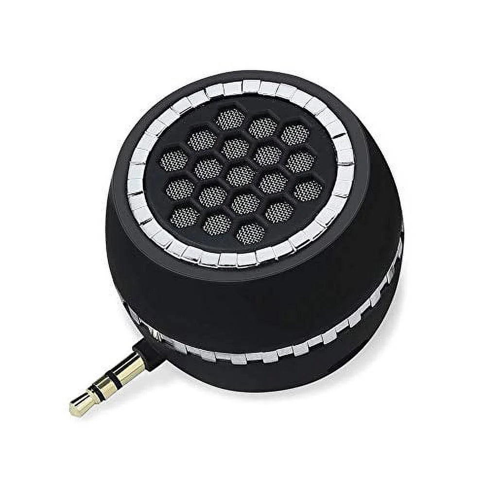 AUX 3.5mm Speaker for Audio Interface Speaker Smartphone/Tablet/Computer Speaker, FIYAPOO Portable Line-in Mobile 3W with Phone Mini