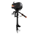 Boat Motor for Aquaculture Stroke 2 Engine Fishing Outboard WUZSTAR Motor,Trolling Boat Adventure 3.6HP exterior