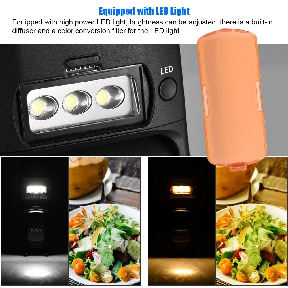 Built-in Ii Yn622n Camera Ttl 1/8000s Speedlite 1/8000s Flash,With 5600k Wireless Yn560 Dslr Speedlite Compatible Hss Cameras YONGNUO Speedlite Led Yn968n Yn622n Wireless Yn968n Optical Yn560 Master