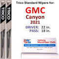 (Set 2) GMC of Wiper Canyon 2021 Blades