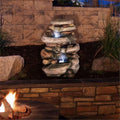 with Lights Waterfall Stone LED Fountain
