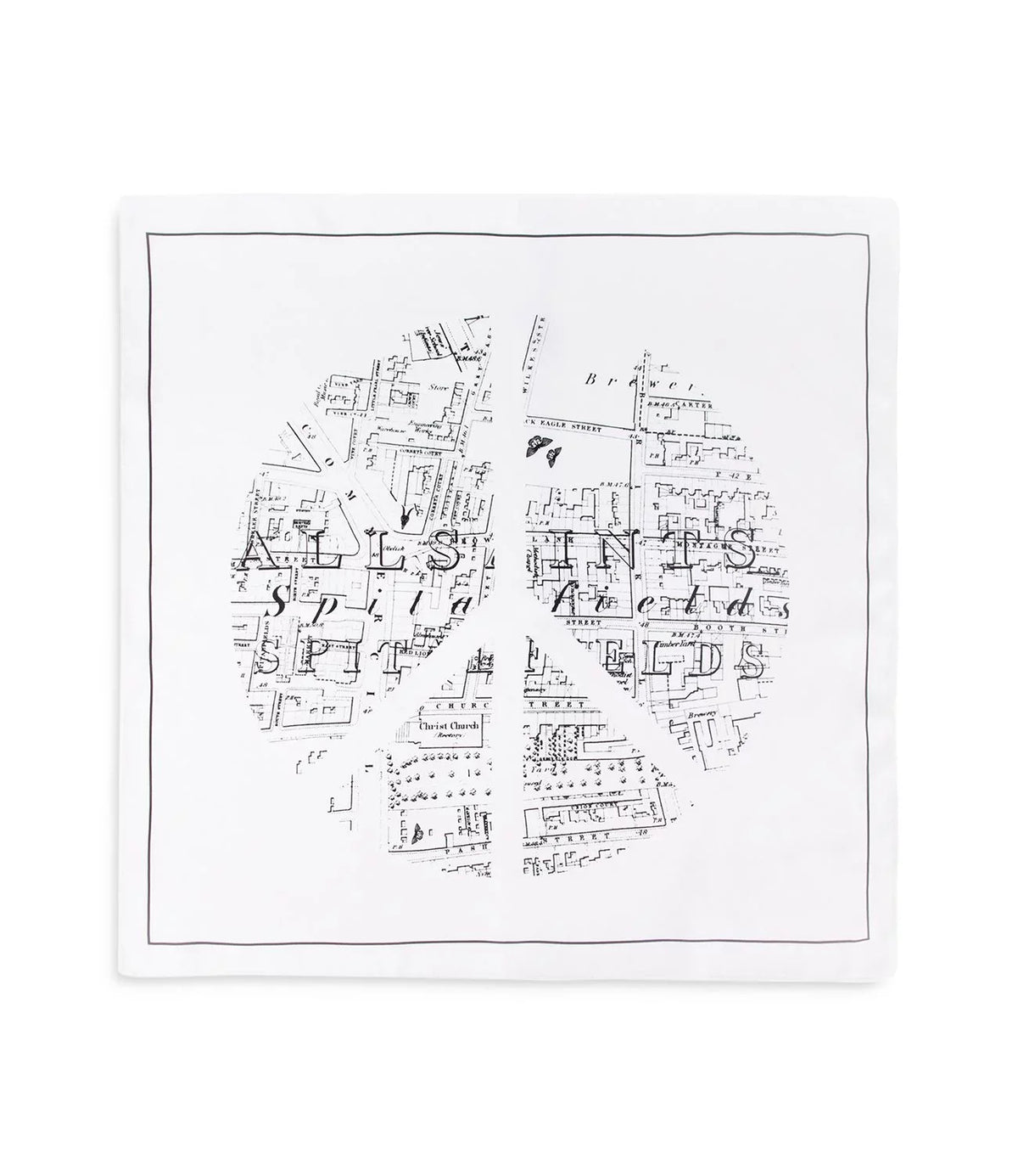 Silk Allsaints Bandana Peace