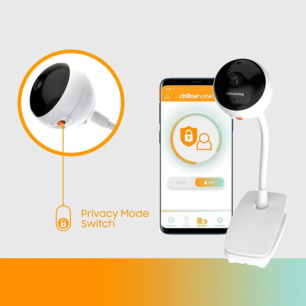 Night Pro Full CHILLAX Smart by 2-Way Camera Monitor Vision Giraffe Baby Audio HogoR WiFi HD