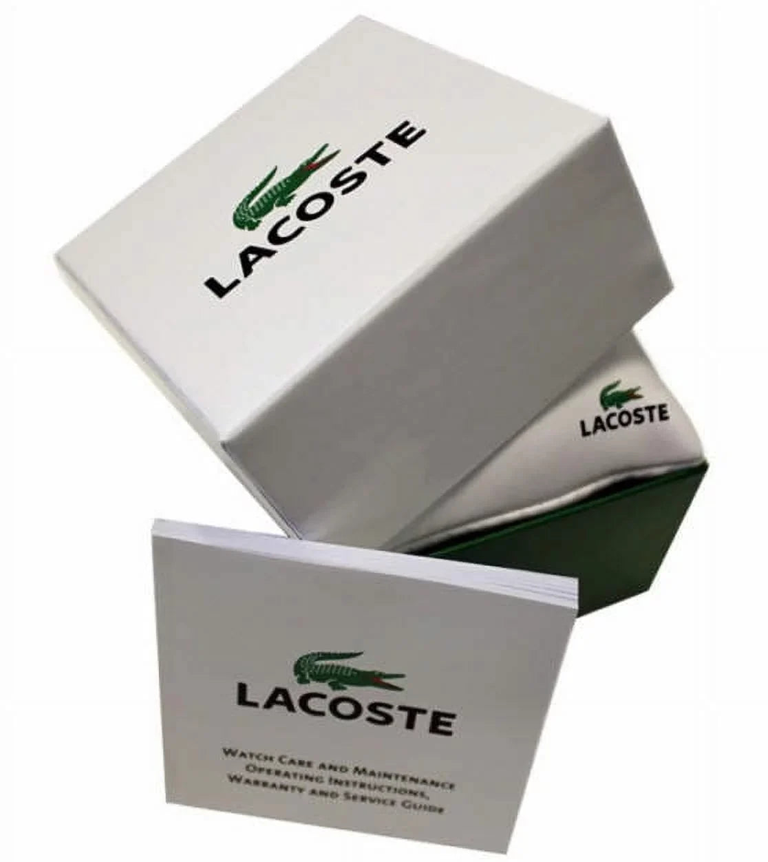 2010791 L1212 Men's Lacoste Strap Watch Black Silicone