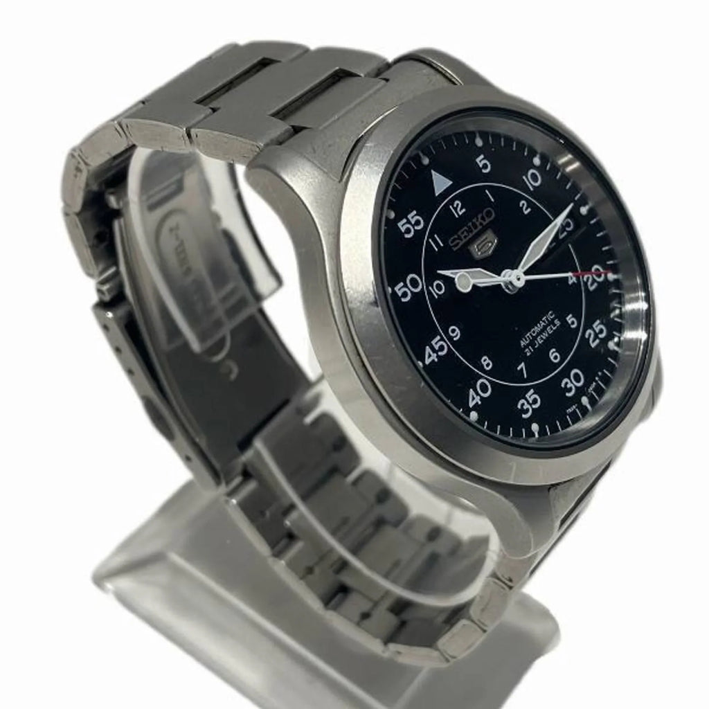 Automatic 21 Seiko Men's (Good) JEWELS 7S26-02J0 Pre-Owned Seiko5 Watch