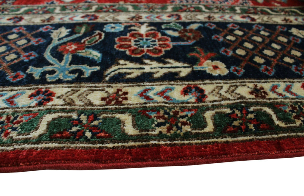 Aria x 9'10" Red/Blue Alonzo 7'11" Rug,