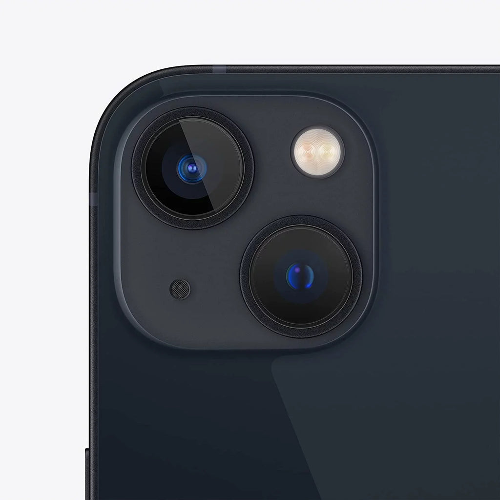 Pre-Owned iPhone Midnight Unlocked) w/ C) (Fully 13 Glass (Grade Mini Tempered A2481 Pre-Installed 128GB