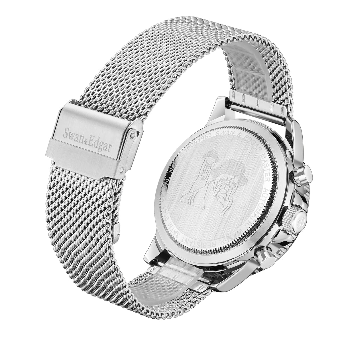 Master Automatic Hand Steel & Assembled Red Limited Edition Edgar Swan