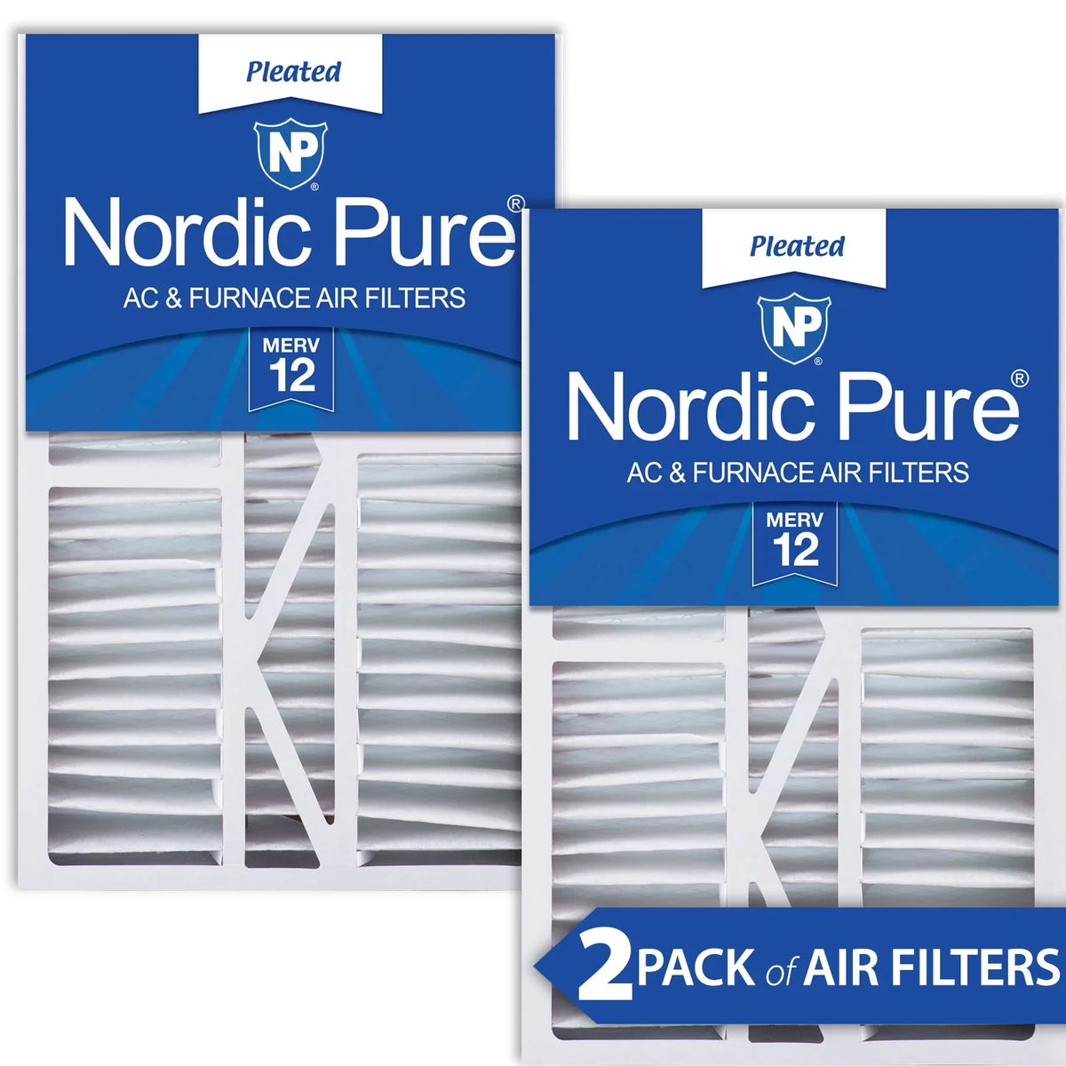 2 (5.25) 1/4 Replacement 12 Goodman/Carrier/Amana Filters Air Pack 16x25x5 MERV