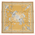 (Like CHORUS Carre 100% Hermes 55 Silk Bandana STELLARUM New) Pre-Owned