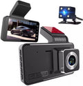 Recorder Dash Bileeko 1080P 4" Car RV Car Camera Dual Van Truck Pickup Cam for DVR Lens Video SUV