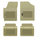 Set Fit PantsSaver All Floor Custom Mats for -4 2022-2023 GV70 Genesis Protection SUV Piece (Beige) climate