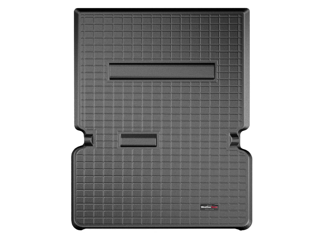 Behind Honda 2005-2010 Seating, compatible - Odyssey 2nd Trunk Cargo with WeatherTech Liner Black Row
