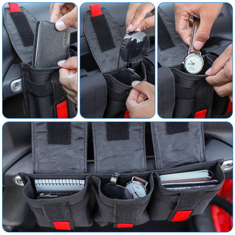 1x Handle CJ LJ Bag Teledu Storage Dashboard YJ JK Co-pilot