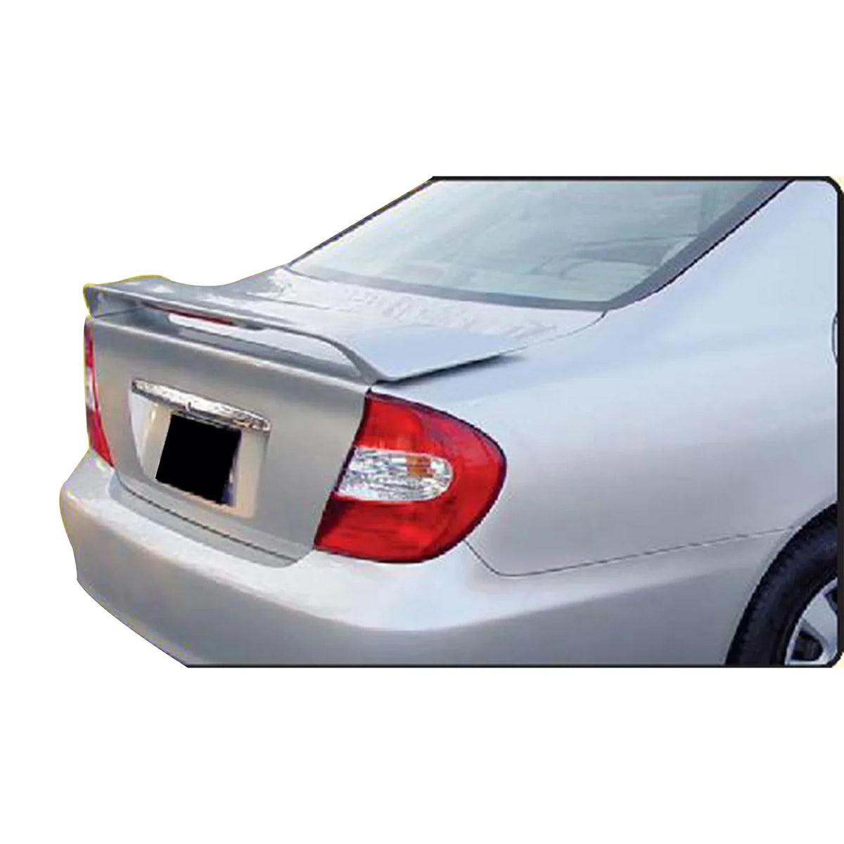Factory Deck Spoiler design Trunk Brake W/LED Boot Gray Lip Camry 2002-2006 OE Primer Ikon Unpainted Light Motorsports Lid Wing Toyota ABS Rear Plastic