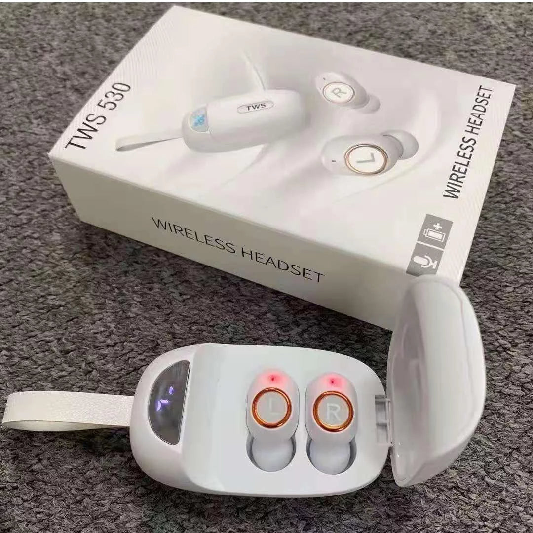 S5 with For 2000mAh Sweatproof Headphones Calls with mini Galaxy Control IPX7 Stereo Charging Deep , Case in-Ear Bass Wireless Duos Touch Sound Bluetooth True Earbuds 5.0 Immersive