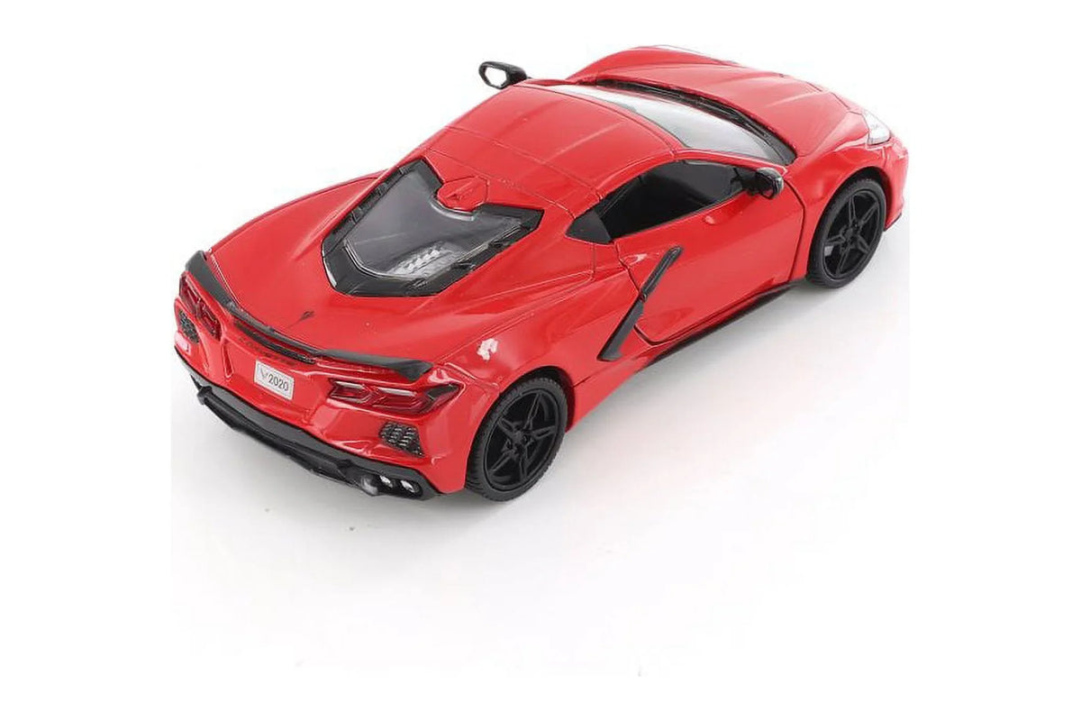 Chevy Car Corvette - C8 79360/16D Red Model Toy 1/24 2020 Stingray, Showcasts Diecast scale -