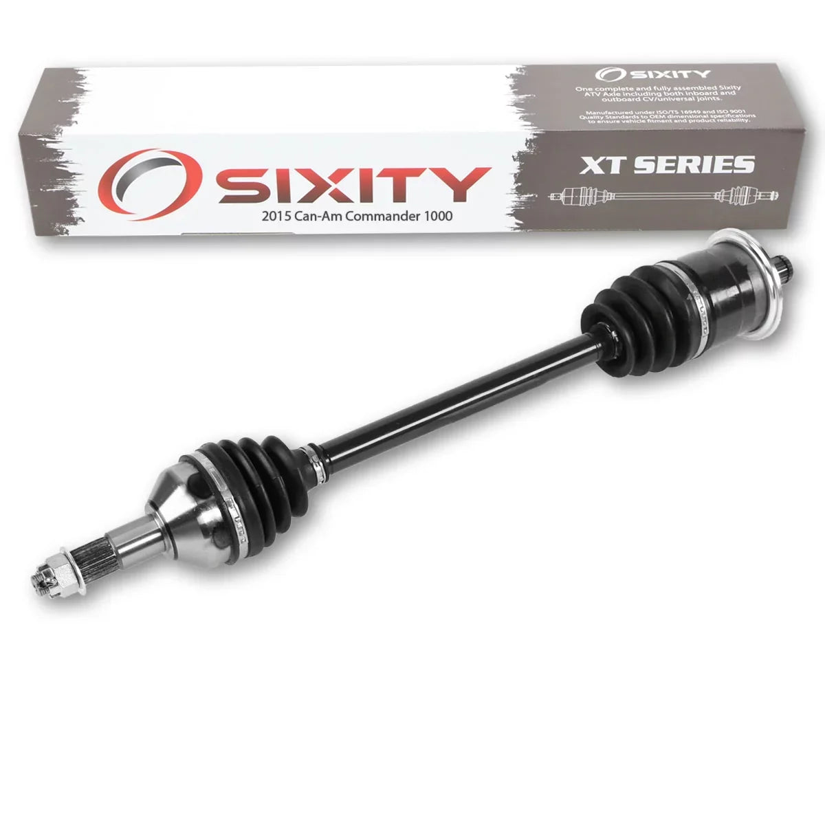 Axle Sixity 1000 4X4 with XT compatible LTD Rear Right Can-Am - Commander 2015