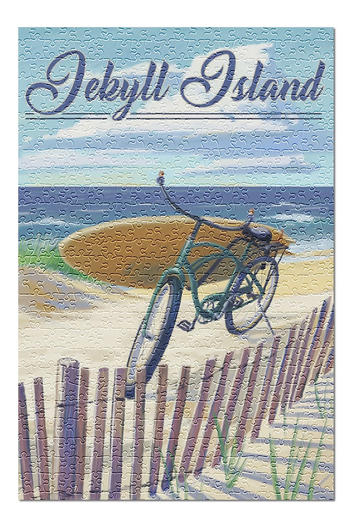 in on Piece (19x27 Jigsaw USA) Premium 500 Georgia, Cruiser Family, Island, Made Adults Jekyll and inches, Beach Beach for Puzzle