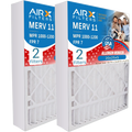 Compatible with Filter & by 11 Pack Air MPR AIRX 1000, FPR Premium WICKED FC100A1037 Furnace Made 20x25x5 USA Filter 20x25x5 7 CLEAN 2 MERV to Comparable 1200 AIR. Honeywell MPR FILTERS