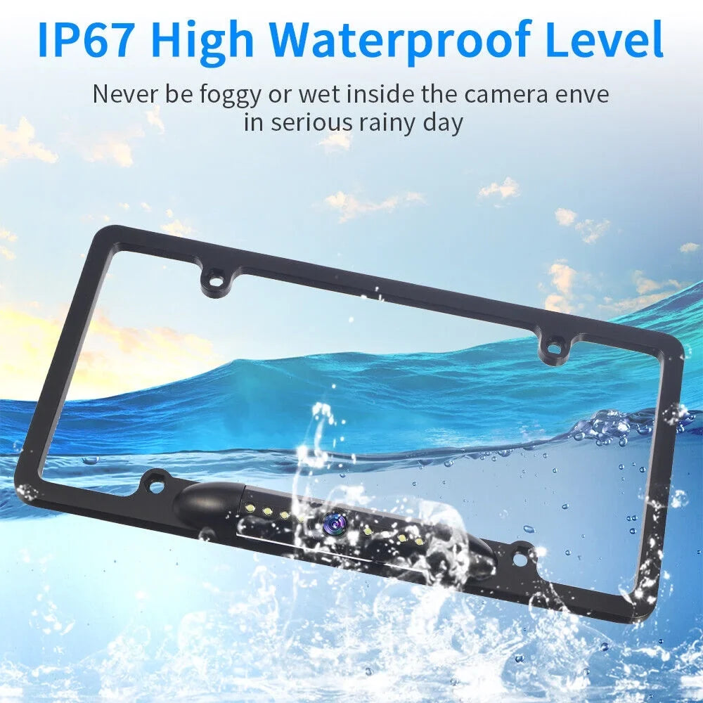 Night High Clear IP68 - Vision Rear Waterproof Backup View Onemayship Camera - Definition Images - Universal - Fit
