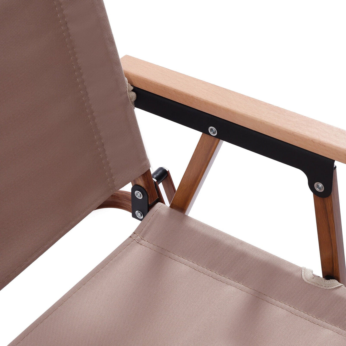Folding Camping Chair Fabric 600D for Oxford Portable Alloy Hiking Park Aluminum