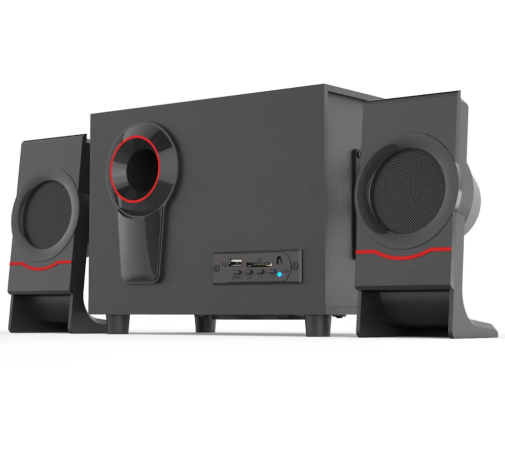 Classic PC/Laptop Wired USB2.1 Bass Vintage Retro Music HiFi Speaker, Mini Subwoofer, design Bluetooth Desktop Speaker Portable for Wood 4.2 Wooden Computer Speakers