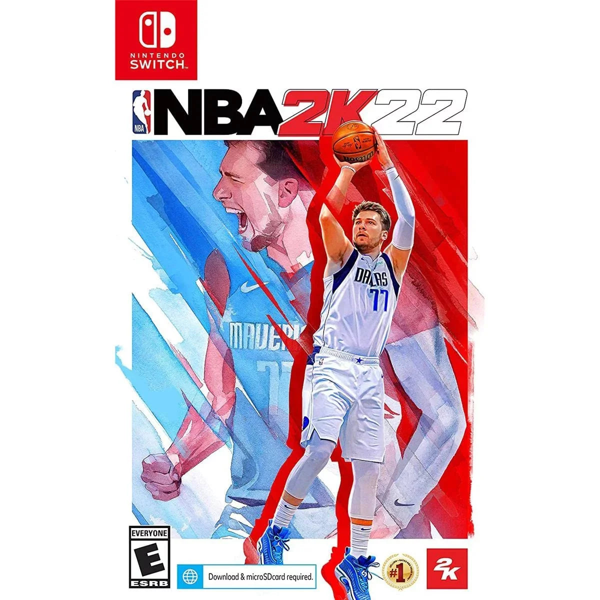 '- Games Used Nintendo 55755 NBA Standard Switch 2K22 No 2K Edition - Codes